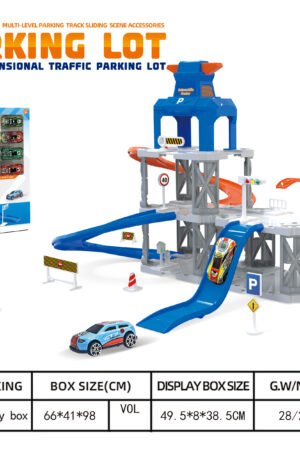 Toyora DIY Multi-Level 3D Traffic Parking Lot & Track Playset