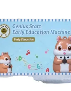 Talking Squirrel with 55 Double-Sided Educational Flash Cards for Kids